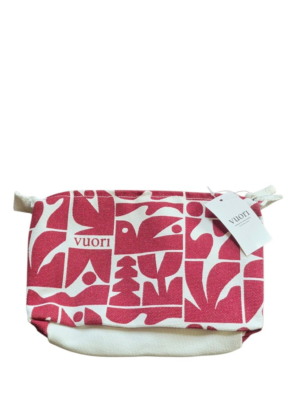 Vuori NWT Holiday 2025 Pouch In Strawberry Art By Cody Hudson OS